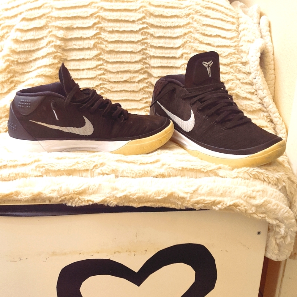 Nike Black and silver Kobe AD mesh Shoes